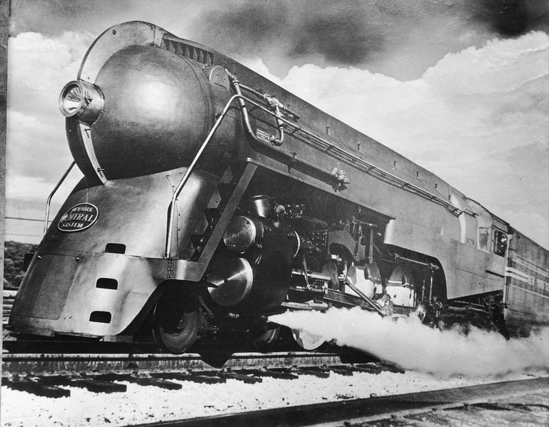 Illustration for article titled The Zeppelin Train, The Aerotrain And Other Classic Streamlined Trains